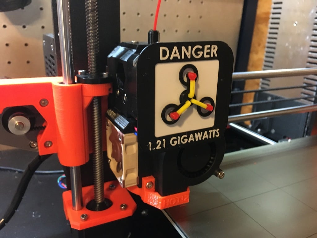 Prusa MK3 Rotation Indicator Flux Capacitor