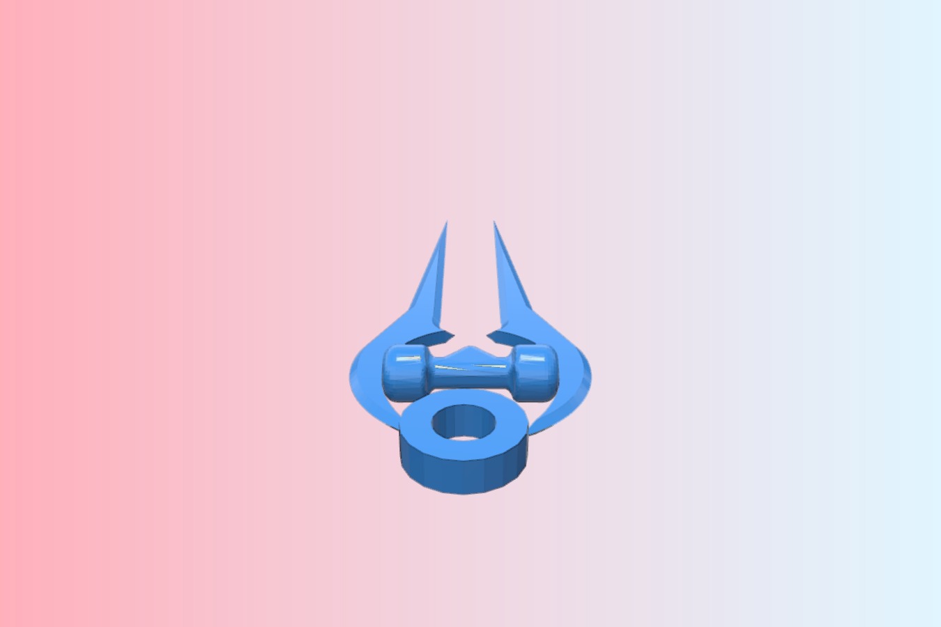 Halo Energy sword keychain