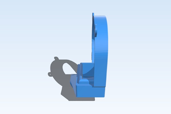 CR10S Pro Cooling Fan Duct | 3d print model