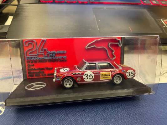 Hotwheels Mercedes 300SEL 6.8 AMG Display Base | 3d print model