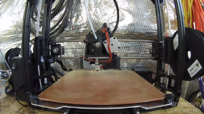 Lulzbot TAZ Dropcam Mount | 3d print model