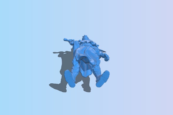 Marquise’s guard with sword | 3d print model
