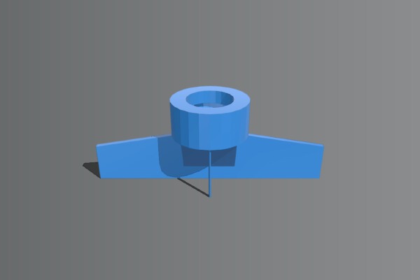 Vaccum nozzle to fit on 1" PCV | 3d print model