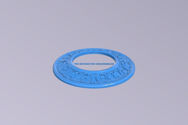 Round frame pattern | 3d print model