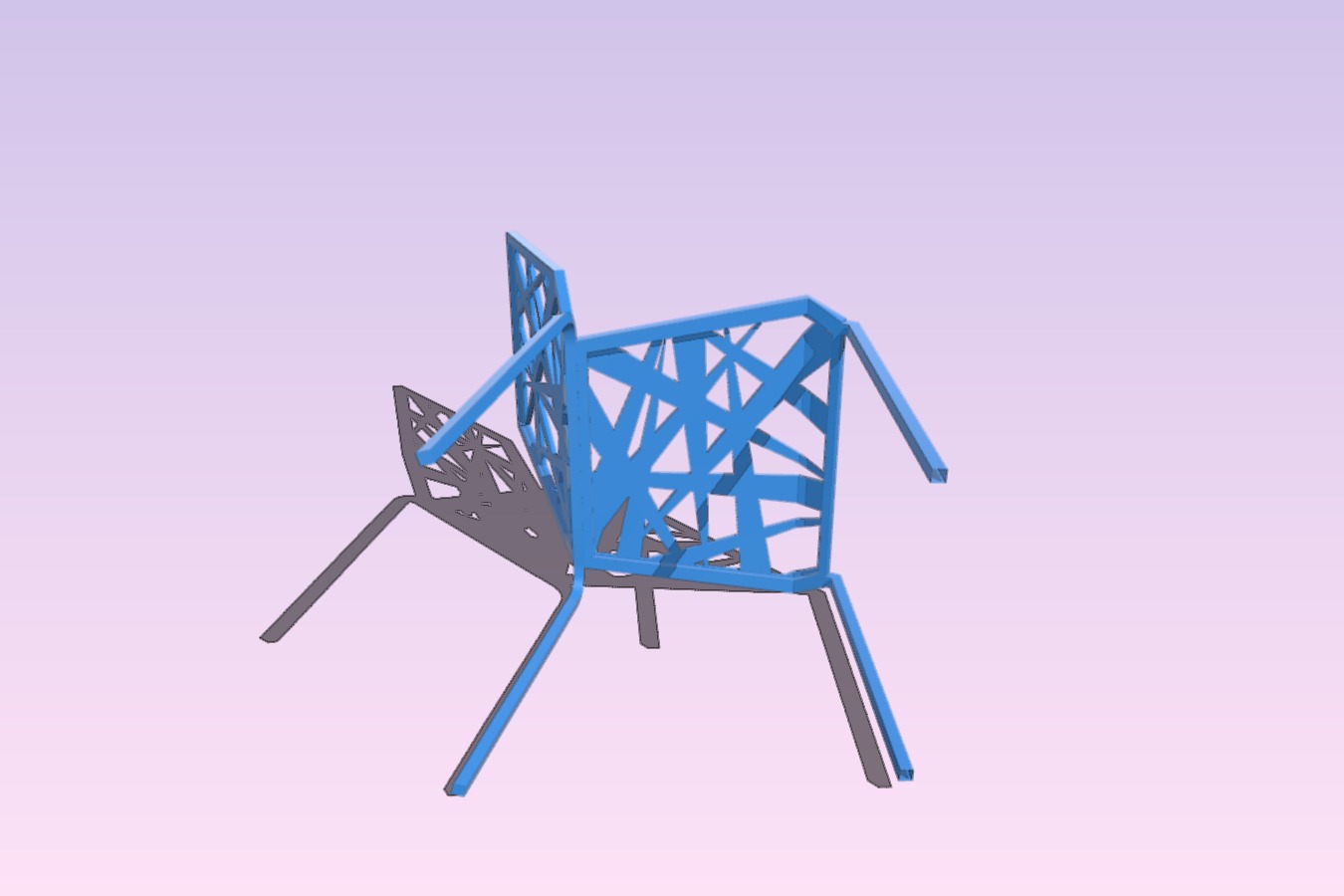 Abstract Chair