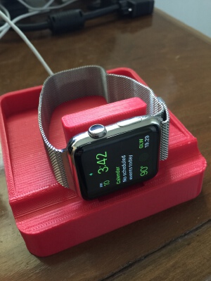 Stable apple watch stand | 3d print model