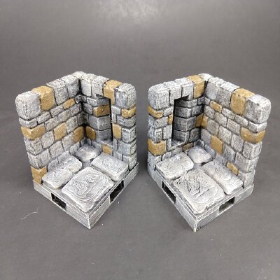 OpenForge 2.0 Dungeon Stone Arrow Slits | 3d print model