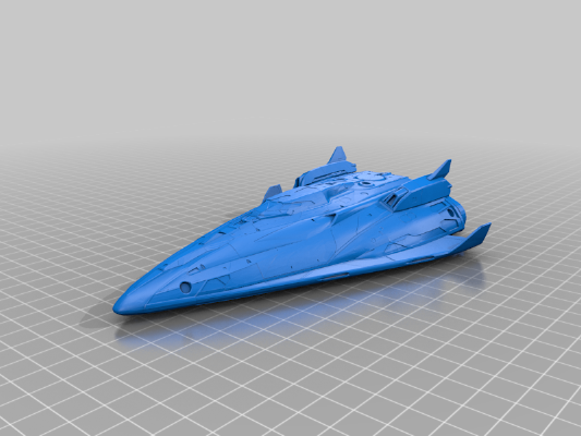 Elite Dangerous Fer De Lance | 3d print model