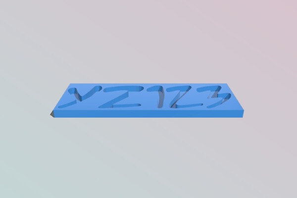 Alphabet Cookie Cutter_Mold - Manga Temple Font | 3d print model