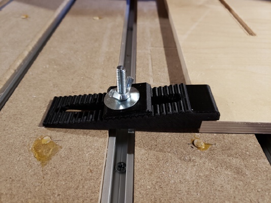 CNC table hold downs | 3d print model