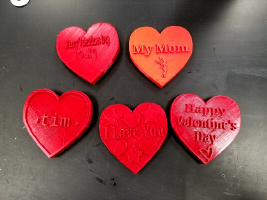 Heart Box Project 2019 | 3d print model
