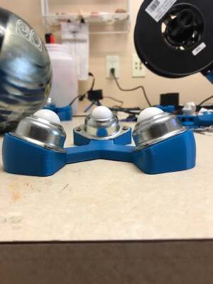 Bowling Ball Spin Stand | 3d print model