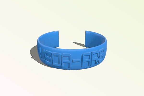  Message Band | 3d print model