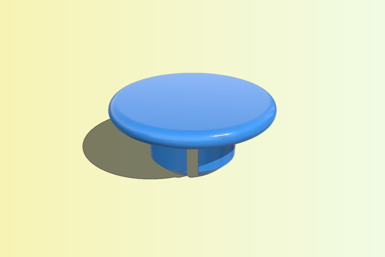 End stop or cap for 20mm electrical plastic conduit