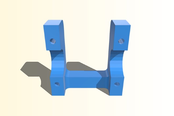 #Gopro MTB handlebar mount | 3d print model