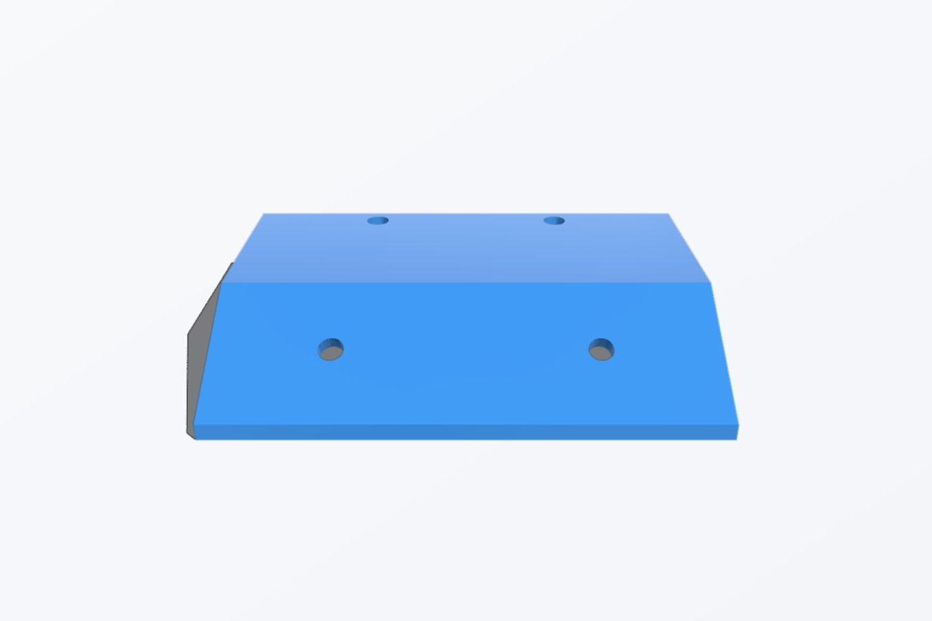 ECX Barrage sideway battery bracket