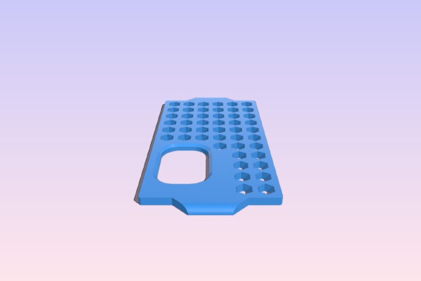 Alternative front Panel for Box Mod v3 P&P | 3d print model