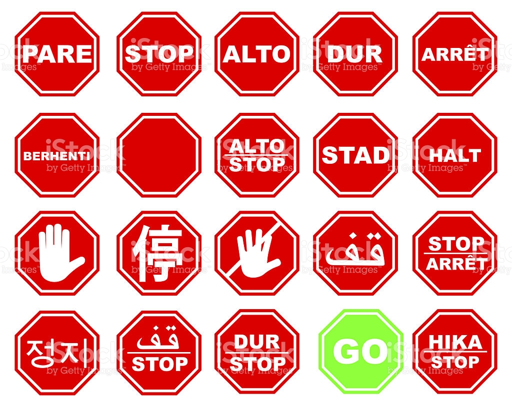 Stops Signs in the World