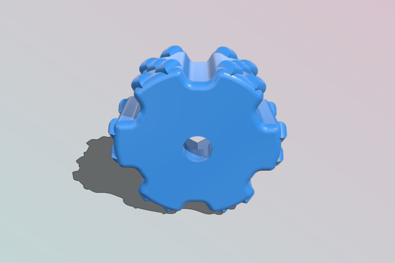Build Plate Adjustment knob