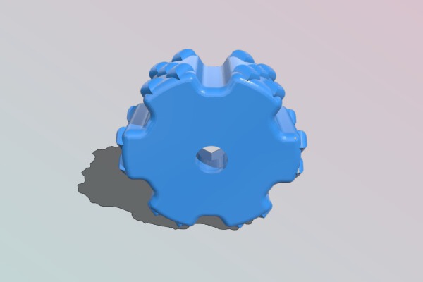 Build Plate Adjustment knob | 3d print model
