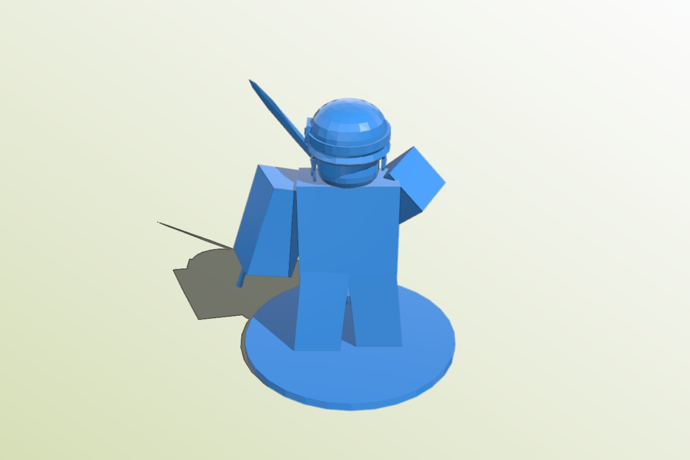 My Robloxian Desktop Statue