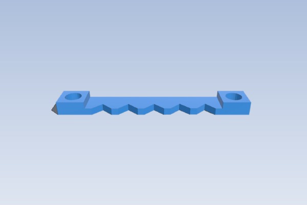 Sawtooth Picture hanger | 3d print model