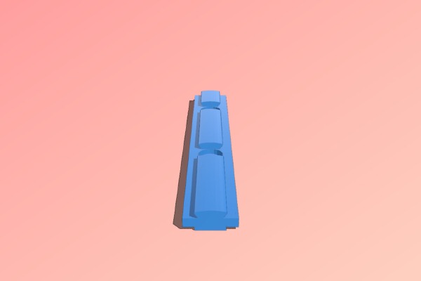 SVD Dovetail Scope Mount (11mm x 60deg) | 3d print model