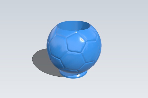The bottle is shaped like a ball | 3d print model