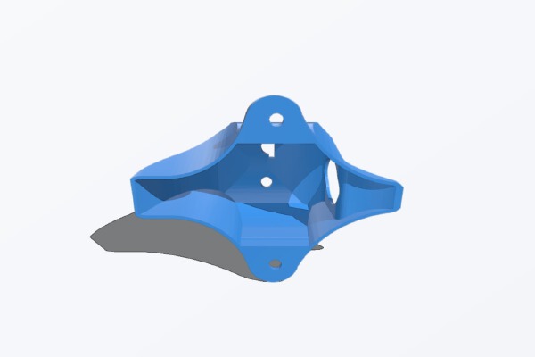 Eachine E013 (Tiny Whoop) Canopy_Mullet_Hood | 3d print model