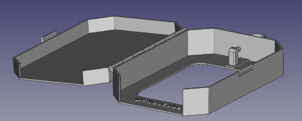 Hinged Kimiobox v4 | 3d print model