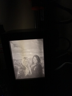 Lithopane box for 100x75mm vertical lithopanes | 3d print model