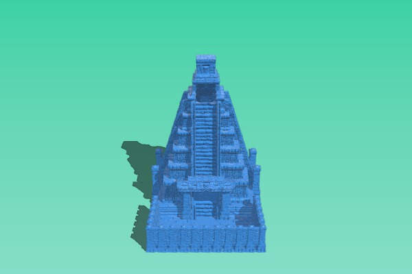 Mayan temple dice tower | 3d print model