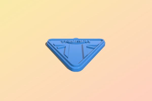 triumph keychain | 3d print model