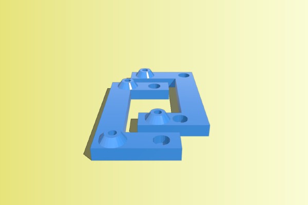 P3steel 2.5 Mega_RAMPS mounting plate | 3d print model