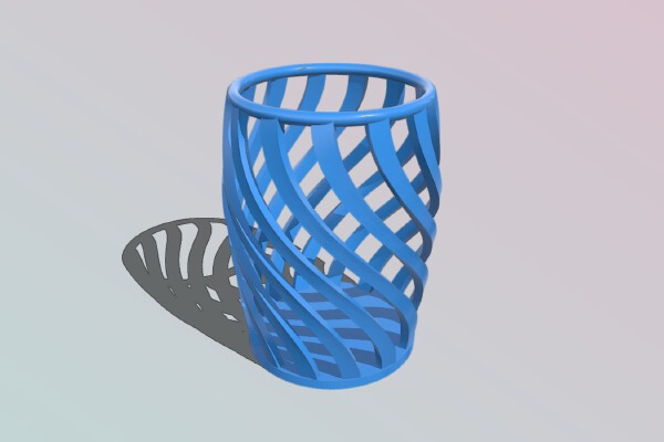 Large Spiral Vase | 3d print model