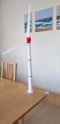 Windmill Windrad Wind turbine | 3d print model