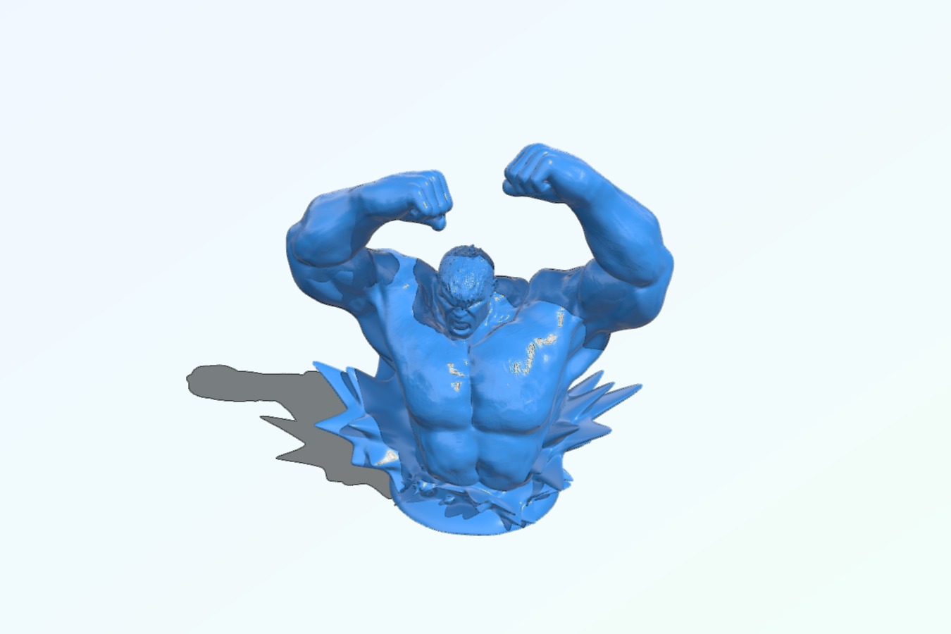 Hulk bust