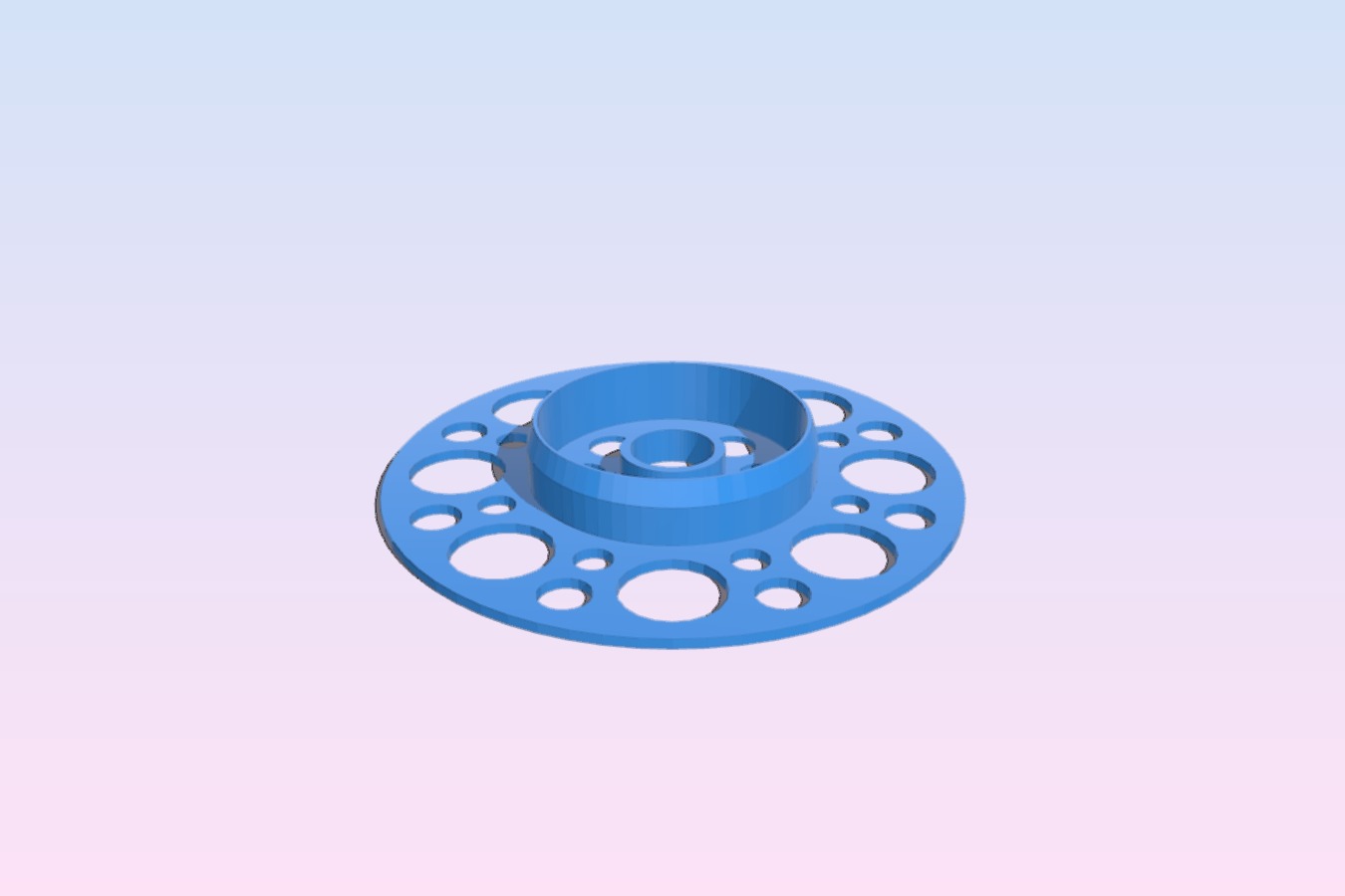 Spool _ Holder for Loose or Sample Filaments