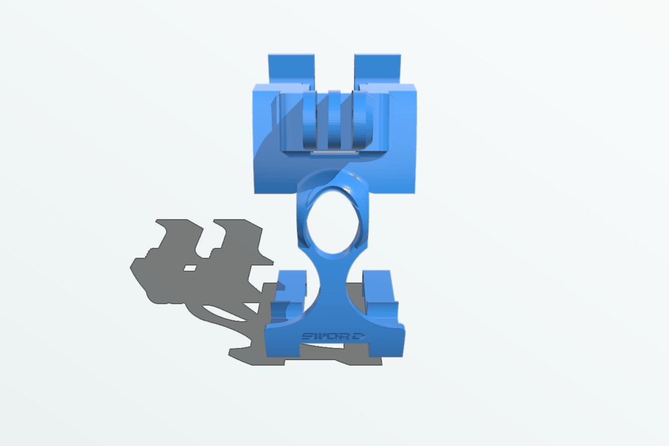 Xbox 360 Controller Phone Clip with Modular Mounting System