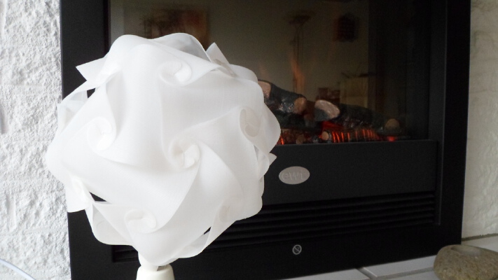 Jigsaw Puzzel Lamp with hole for standard | 3d print model