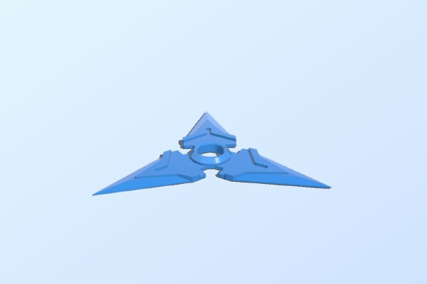 Genji Shuriken Ninja Overwatch | 3d print model
