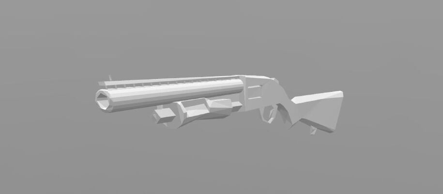 Fortnite: Pump shootgun weapon | 3d print model