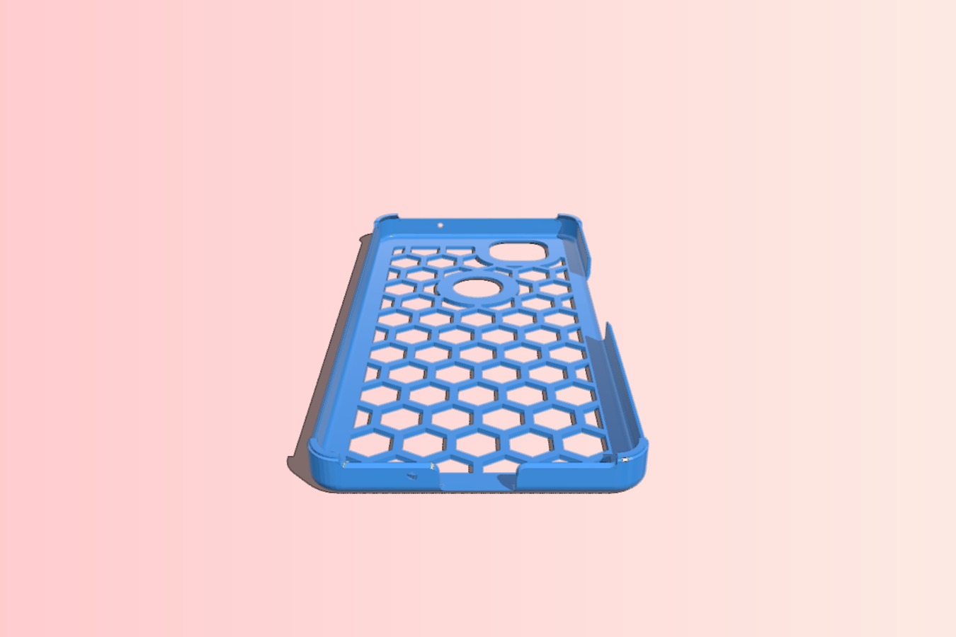 Pixel 2 case for PLA, with mic holes