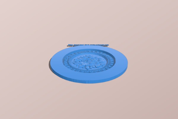 Rose painting | 3d print model