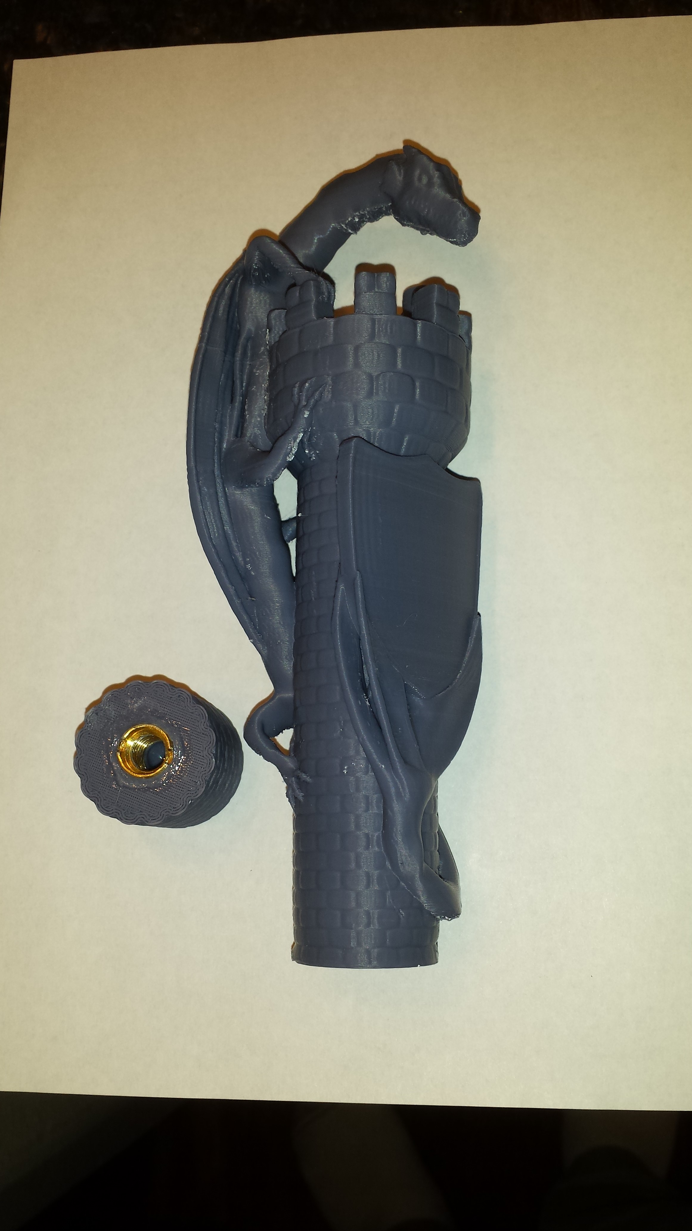Dragon Climbing Tower - Beer Tap Handle