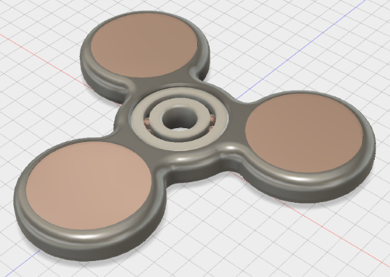 Adult Spinner | 3d print model