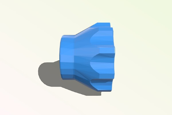 Knob to tighten or loosen the mounting gopro | 3d print model