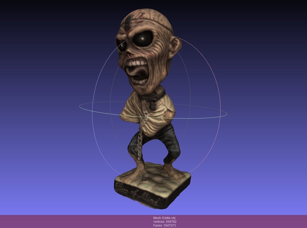 Piece of Mind - Eddie statuette