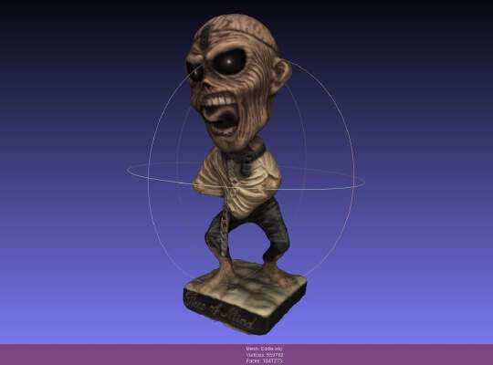 Piece of Mind - Eddie statuette | 3d print model