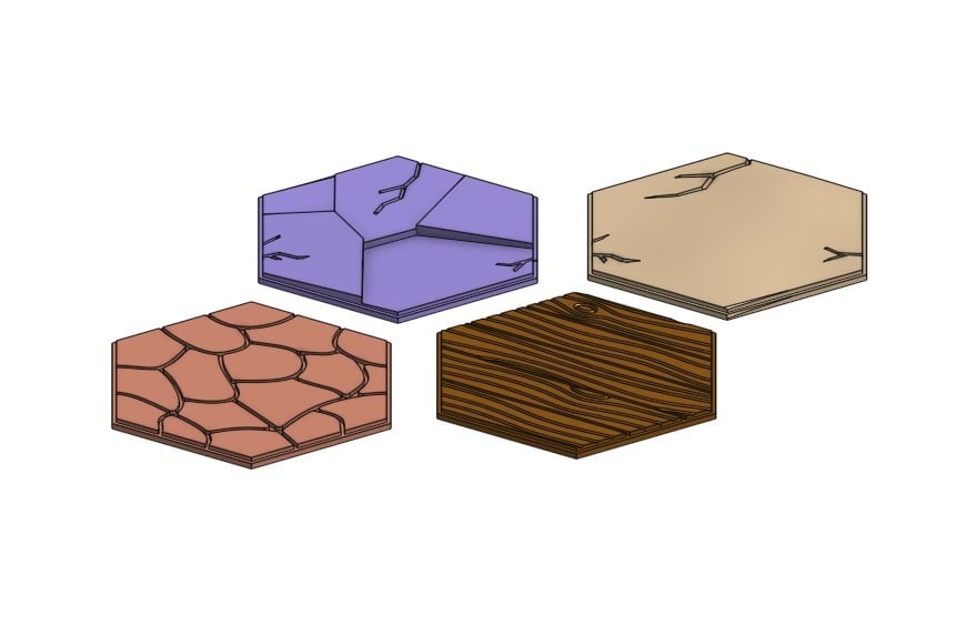 Terrain Overlay Tiles For Gloomhaven